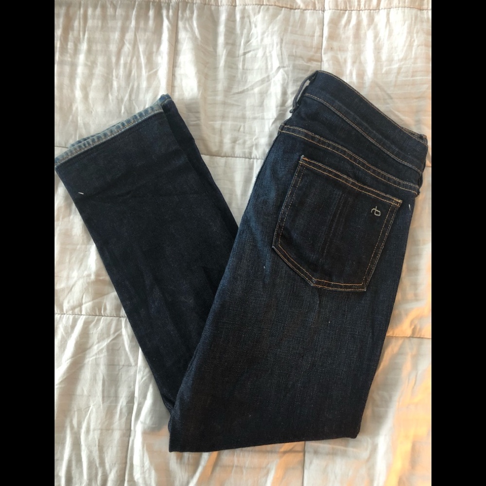Rag & Bone Crop Jeans